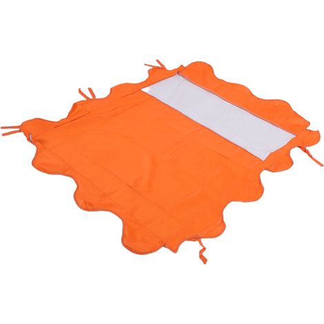 Housse de protection universelle pour chariot élévateur 45 x 33 pouces, imperméable, en tissu Oxford et PVC, avec puits de lumière et protection contre les intempéries. (1/5)