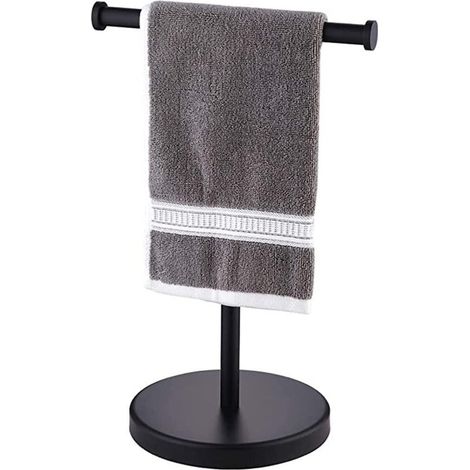 Rack Bathroom Towel Bar 304 Stainless Steel Vertical Storage (1/5)