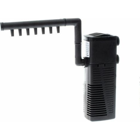 Filtre Intérieur Aquarium, 8W 600L/H Filtre Interne pour Aquarium 80 litres Filtre Pompe Aquarium pour Petit Réservoir, Aquariums d'eau Froide ou Tropicaux, Réservoir de Tortues (1/3)