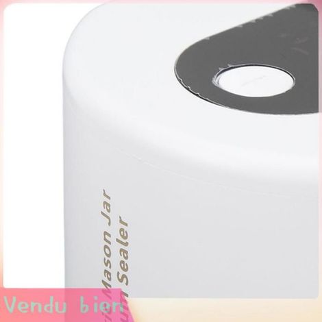Garosa Scelleuse sous vide électrique pour bocaux Mason Machine de scellage sous vide électrique de scelleur sport materiel Blanc (1/5)