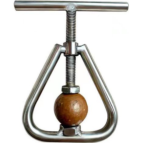 Casse-noix en acier inoxydable, pince robuste pour noix noires, cacahuètes, cerneaux et amandes, outil manuel résistant, accessoire de cuisine durable. (1/5)