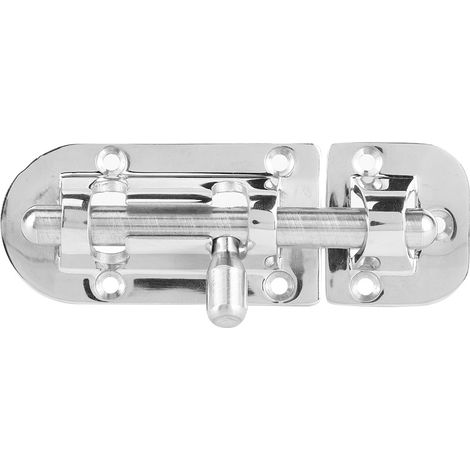 Cylindre de verrouillage à moraillon en acier inoxydable pour porte de cabine de bateau, 110 mm x 38 mm (1/5)