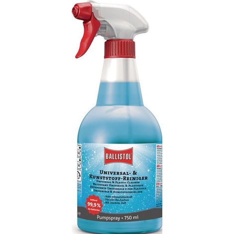 Pulitore universale e in plastica 750 ml, flacone spray (1/2)