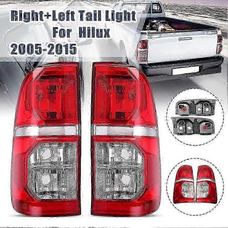 2 Stück Toyota Hilux 2005-2015 Rückleuchten ohne Leuchtmittel, Bremsleuchten hinten, Edition 0619