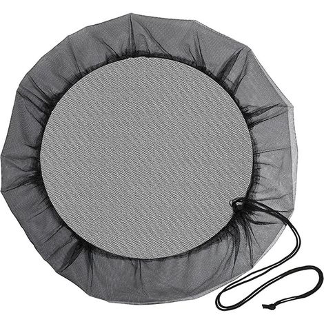 Filet De Protection Pour Cuve À Eau De Pluie - Maille Fine En Nylon - Diamètre 120 cm - Pour Jardin Extérieur - 1 Pièce (1/5)
