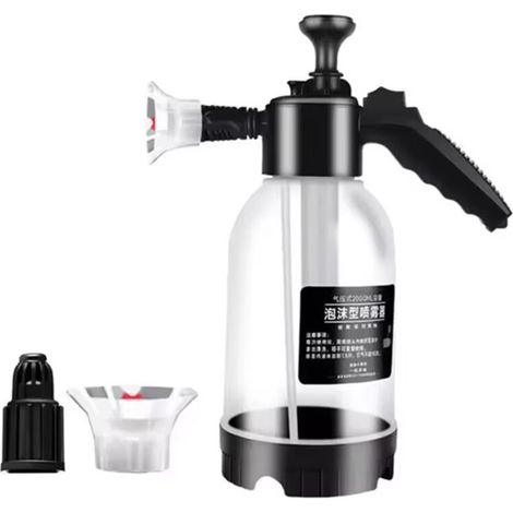 Pulverizador manual de espuma de alta presión para champú de aire y agua y lavado de coches (1/4)