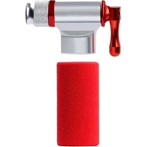 Gonfleur CO2 Pro Bike Tool compatible Presta et Schrader pompe à vélo pour route et VTT cartouches non incluses (1/5)