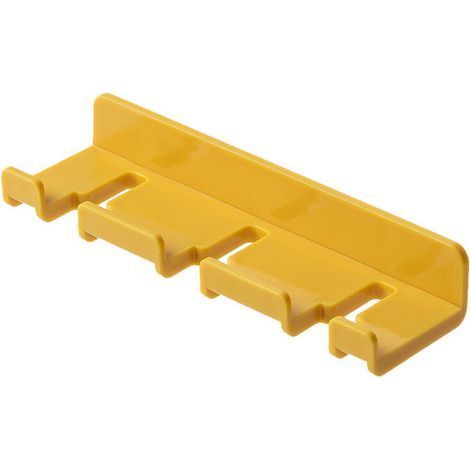 Porta spazzolini da bagno a parete senza foratura, supporto per dentifricio a pressione facilitata, porta spazzolini senza foratura, contenitore per interni (1/5)