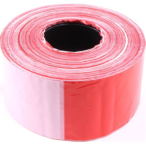 Ruban de signalisation, rouge/blanc (1/5)