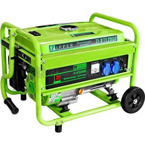 GENERADOR GASOLINA PORTATIL 2800W 2x230V ZIPPER ZI-STE2800 (1/5)