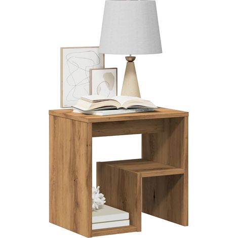 vidaXL Bedside Cabinets 2 pcs Artisan Oak 40x30x40 cm Engineered Wood