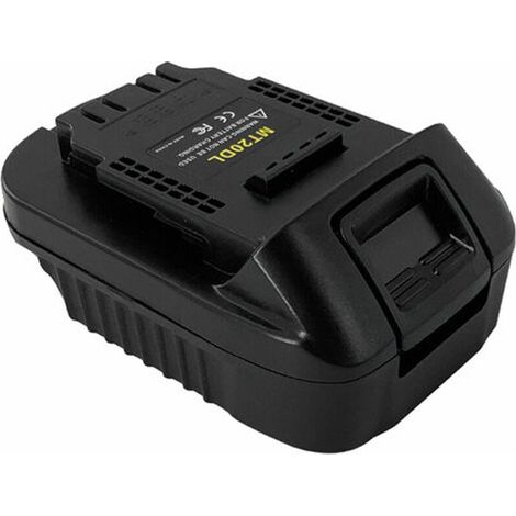 Convertisseur De Batterie - Compatible Makita MT20DL Vers Outils 18 V 20 V - Adaptateur Batterie Lithium - Pour Bricolage Et Atelier - 1 Pièce (1/5)