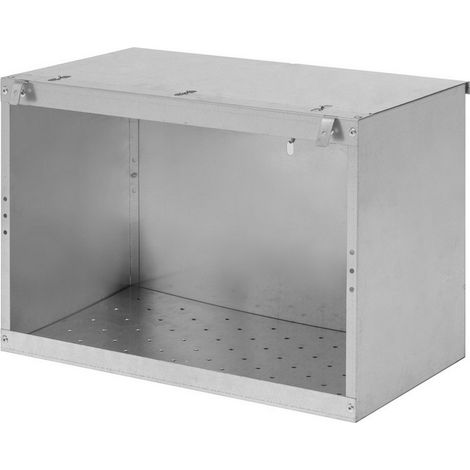 1PZ NIDO UNIFICATO PER GABBIE CONIGLI cm. 43x25,5x29 h