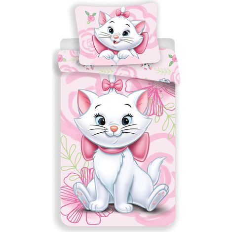 Disney Marie Cat Design Kuschelige Bettwäsche Baumwolle, 140x200 cm & 70x90 cm (1/5)