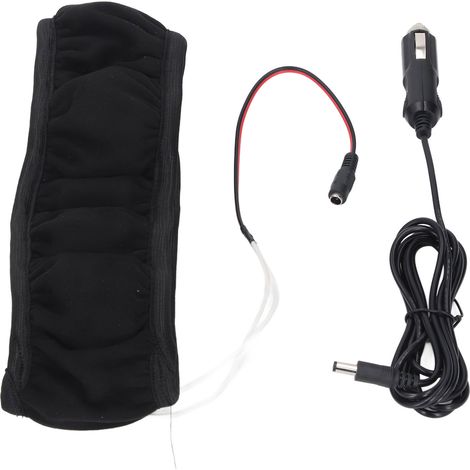 Housse chauffante universelle en nylon pour volant de voiture de 38 cm de diamètre (1/5)