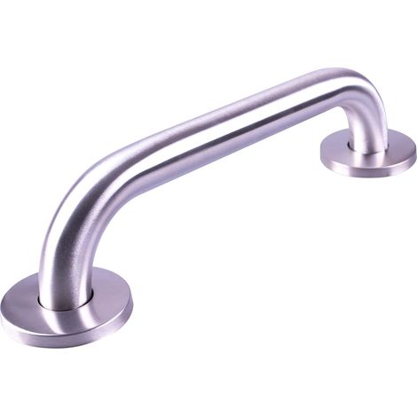 1 Barre D'appui Acier Inoxydable Finition Brossée 3 Fixations Cachées Pour Douche Toilette Personnes Agées
