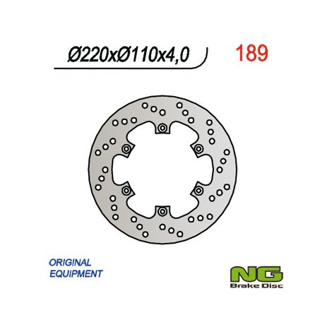 Disco de freno trasero de 220 mm para Aprilia 50 RX 92-05 y Pegaso Beta 200/350/400.
