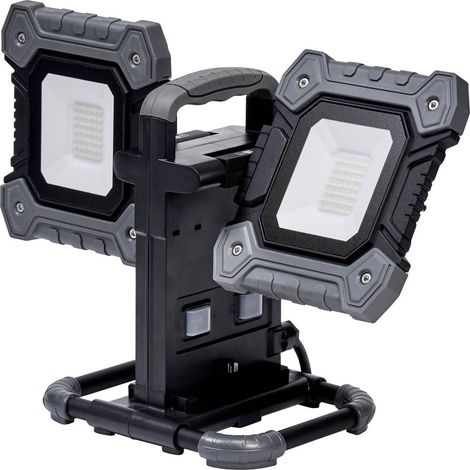 OSRAM Riflettore da cantiere, Faro a LED LED (monocolore) 60 W Bianco freddo, Bianco luce del giorno Nero/grigio