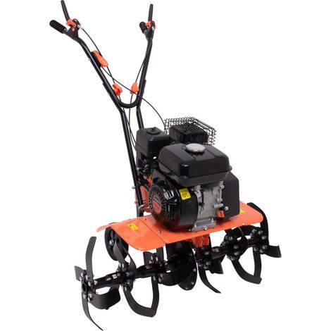 Tukang 212 - Motoculteur pour Potager à Explosion à Essence 4 temps 6.1HP Moteur 212cc avec 6 Fraises Ø40 cm (1/5)