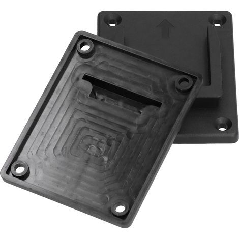 Support de batterie Bosch 18V (lot de 2) avec coque en ABS et système de fixation pour outils (1/4)