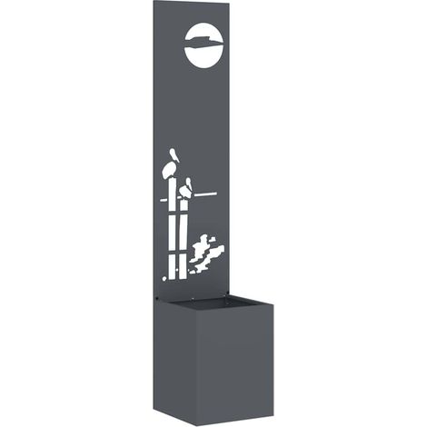 Écran de confidentialité de jardin Anthracite 32 x 140 cm (1/5)