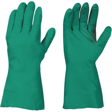 Chemikalienschutzhandschuh CLASSIC VANCOUVER Gr.8 grün EN420/EN388/EN374 (1/4)