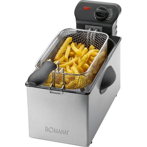 Freidora Bomann FR 2264 CB acero inoxidable 3 litros (1/5)