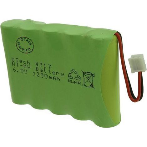 Batterie Alarme pour DAITEM LOGISTY L5250 COFFRET RADIO DE BASE (1/2)