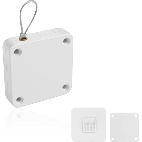 Door Closer, Spring Door Closer with Pull Tab for Aluminium Alloys, Wooden Doors (1/3)