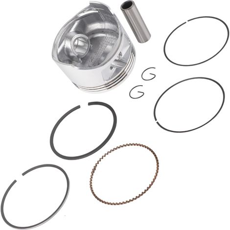 Kit de segments d'axe de piston en alliage de zinc, installation facile, antirouille, pour moteur 188F GX390 (1/5)