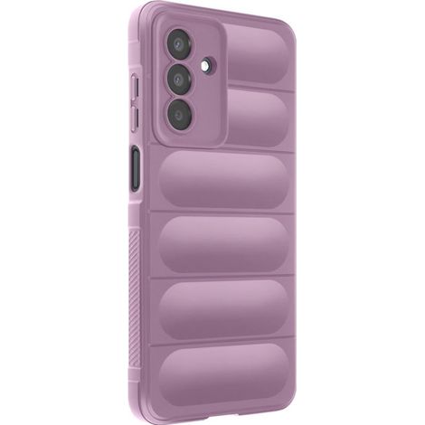 Coque en Silicone - AVIZAR - Samsung Galaxy A17 - Rose - Soft-Touch - Design Texturé en Relief