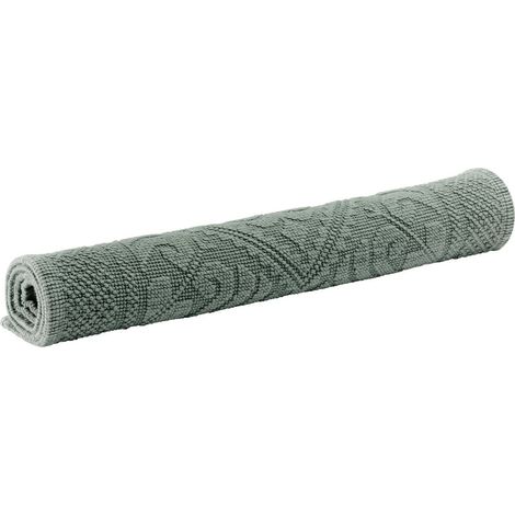 Tapis de Bain Uni Couleur Thym pour Salle de Bain 70 x 140 cm - PANGIVO
