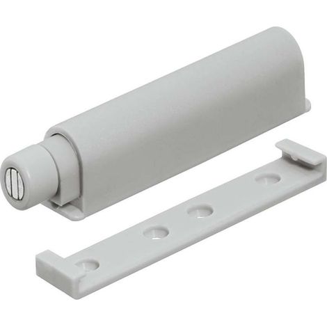 Loqueteau pour meuble – Ressort magnétique ajustable ± 5mm – Plaque d'adaptation pour portes en bois, verre et métal – Force de maintien 36N (1/3)