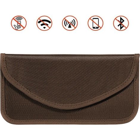 Keyless Go Schutz Autoschlüssel Faraday Tasche, Funkschlüssel Abschirmung Schlüsseltasche, Auto Blocker Faraday Schlüsseltasche Strahlenschutz Hülle (1/5)