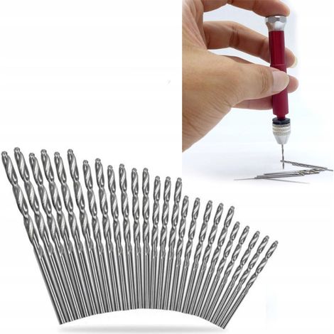 Rosfix Juego de 25 mini taladros