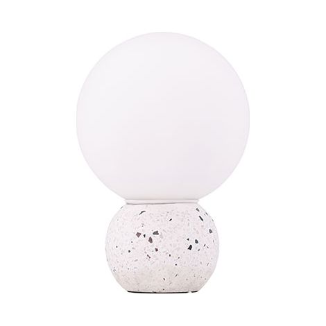 Metz Beleuchtung Tischlampe 20x20x29cm Weiß.