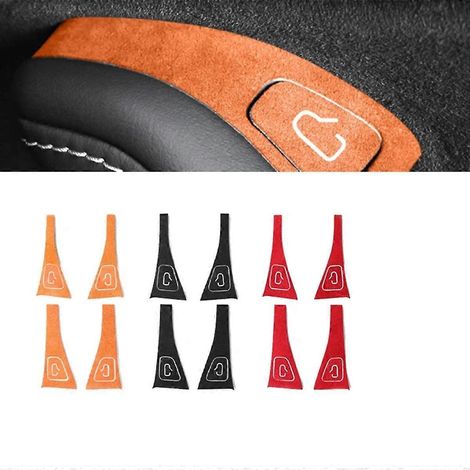 Autocollant rouge pour bouton de commande de lève-vitre de voiture Model 3 Model Y 2018-2023 - FFY (1/4)
