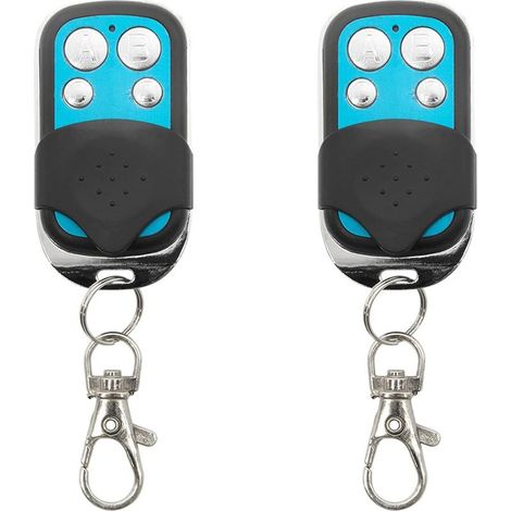 QAZQA Clonage Télécommande Porte-Clés,Porte de Garage de remplacement universel portail électrique,Télécommandes originales pour véhicules Verrouillage central, Portes de garage (1/4)