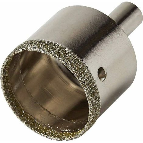 – Trépan en diamant 35mm – Pour perçage granit et marbre – Technologie de coupe avancée – Trous précis dans éviers et meubles (1/4)