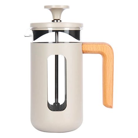 La Cafetiere Pisa 3 Cup Cafetiere Latte Wood Handle