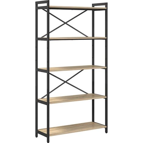 Maison Exclusive - Bücherregal Sonoma-Eiche 80 x 30 x 155 cm Holz