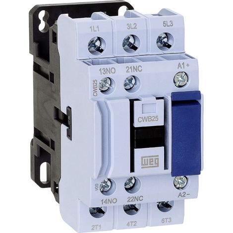 WEG CWB25-11-30D24 Leistungsschütz Sofortschaltend 3 Schließer 11 kW 230 V/AC 1 St.