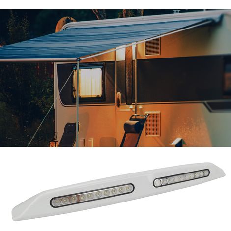 Bandeau lumineux LED étanche 9V-48V CC pour pare-soleil, éclairage de porche de camping-car, éclairage pratique pour yachts et camping-cars (BRD-1906A) (1/5)