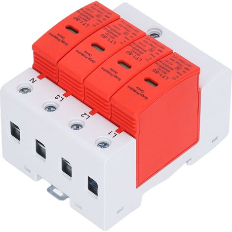 Dispositif de protection contre les surtensions 4P pour systèmes électriques 385 V CA 40-80 kA (1/5)