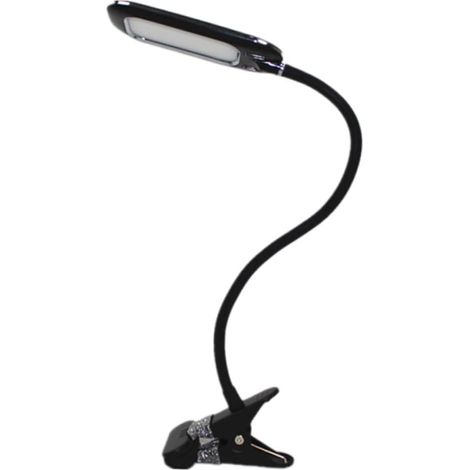 DOITOOL Lampe de Lecture LED à Pince USB Portable Flexible Noire (1/5)