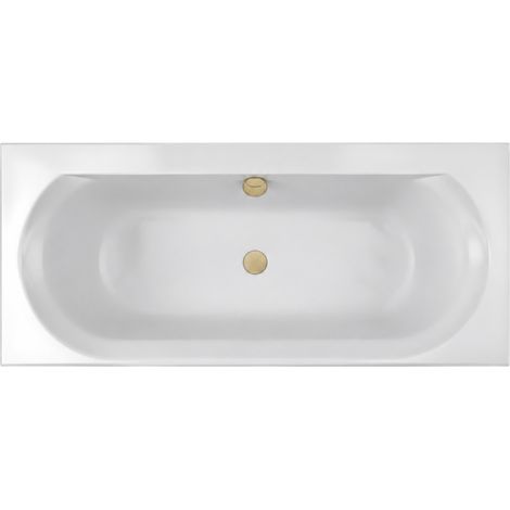 Baignoire droite 170 X 75 JACOB DELAFON Elise deux places acrylique + vidage chromé (1/4)