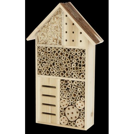 Insektenhotel kerbl insect hotel Überwinterung Nistplätze Holz