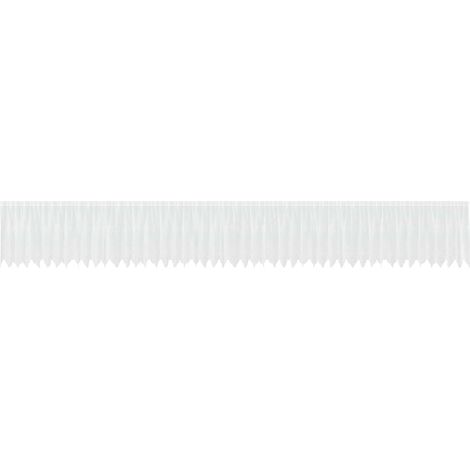 Maison Exclusive - Spitzenvorhang mit Vorhängen Weiß 100 x 1200 c