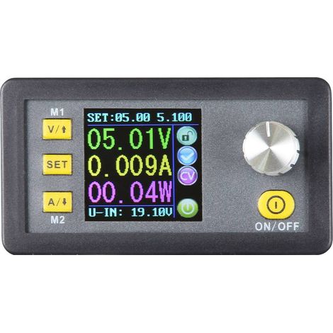 Alimentation de laboratoire programmable 50V/5A – Précision 0,01V – Résolution courant 0,001A – Dimensions 80x42x45mm – Joy-It