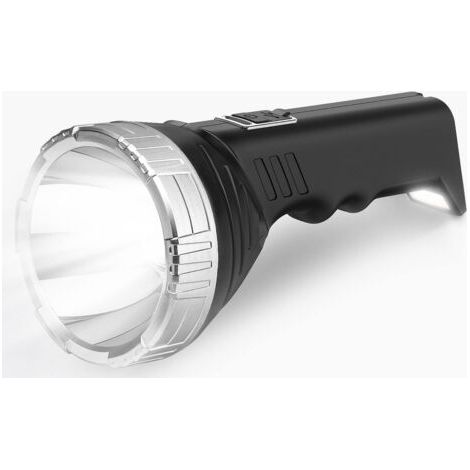 Torcia elettrica, torcia a LED ricaricabile, torcia a LED ultra potente (1/4)